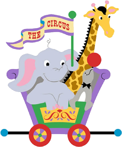 Circus Animals Clipart Png (500x500)