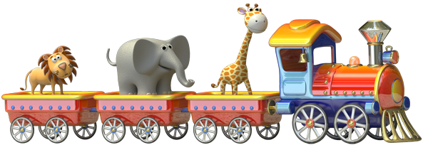 Com A Clipartonline Net Cartoon Animals Circus Animal - Circus Animals Clipart (593x204)