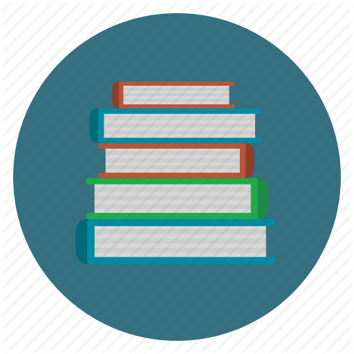 Orange Books Icon - Books Icon (512x512)