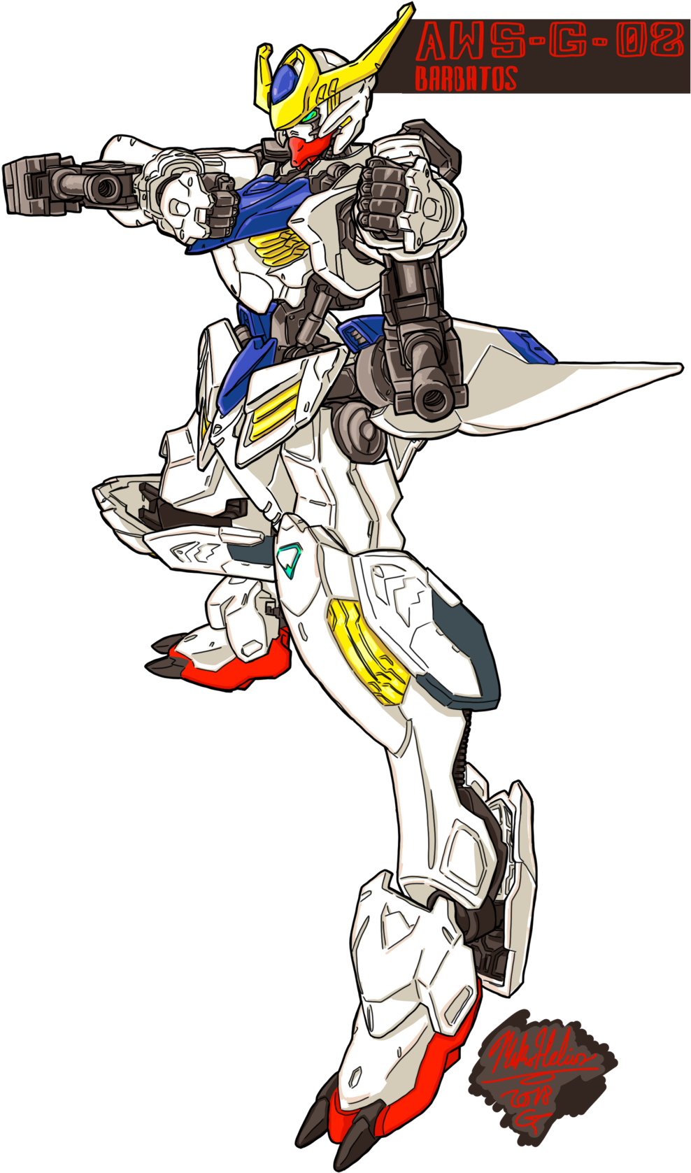 Aws G 02 Barbatos By The Solemn Metaphor - Cartoon (1024x1684)