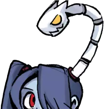 I Thought It Would Be A Dick Metaphor And Got Scared - Skullgirls (550x367)