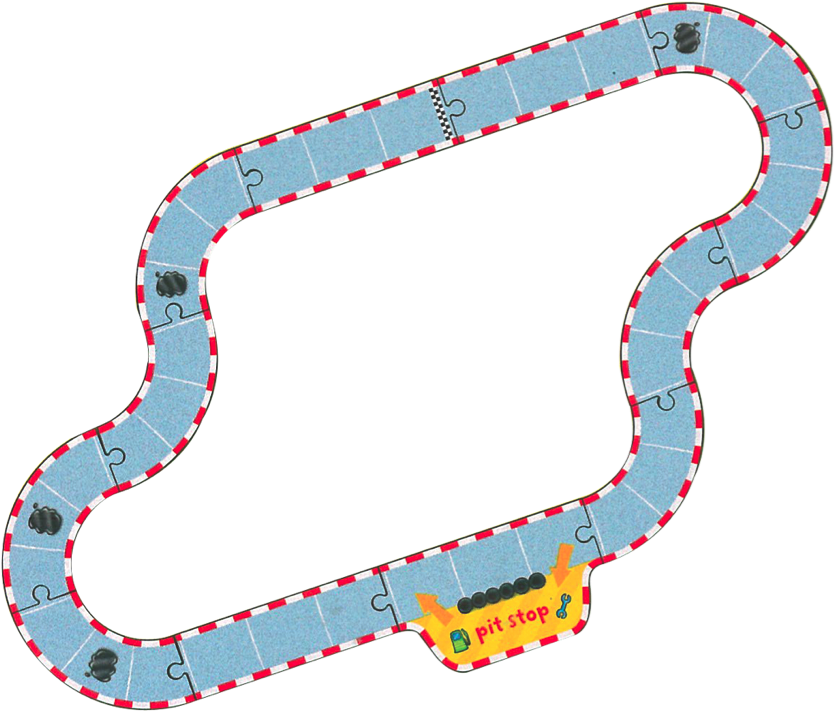 Pole Position Board Game - Shinzi Katoh シンジカトウ 【ふわり タオルハンカチ プチベアー】(かわいい ブランド ギフト (938x800)