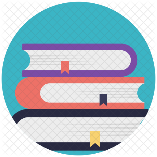 Perfect Pile Of Books Icon With Stack Of Books Png - School (512x512)