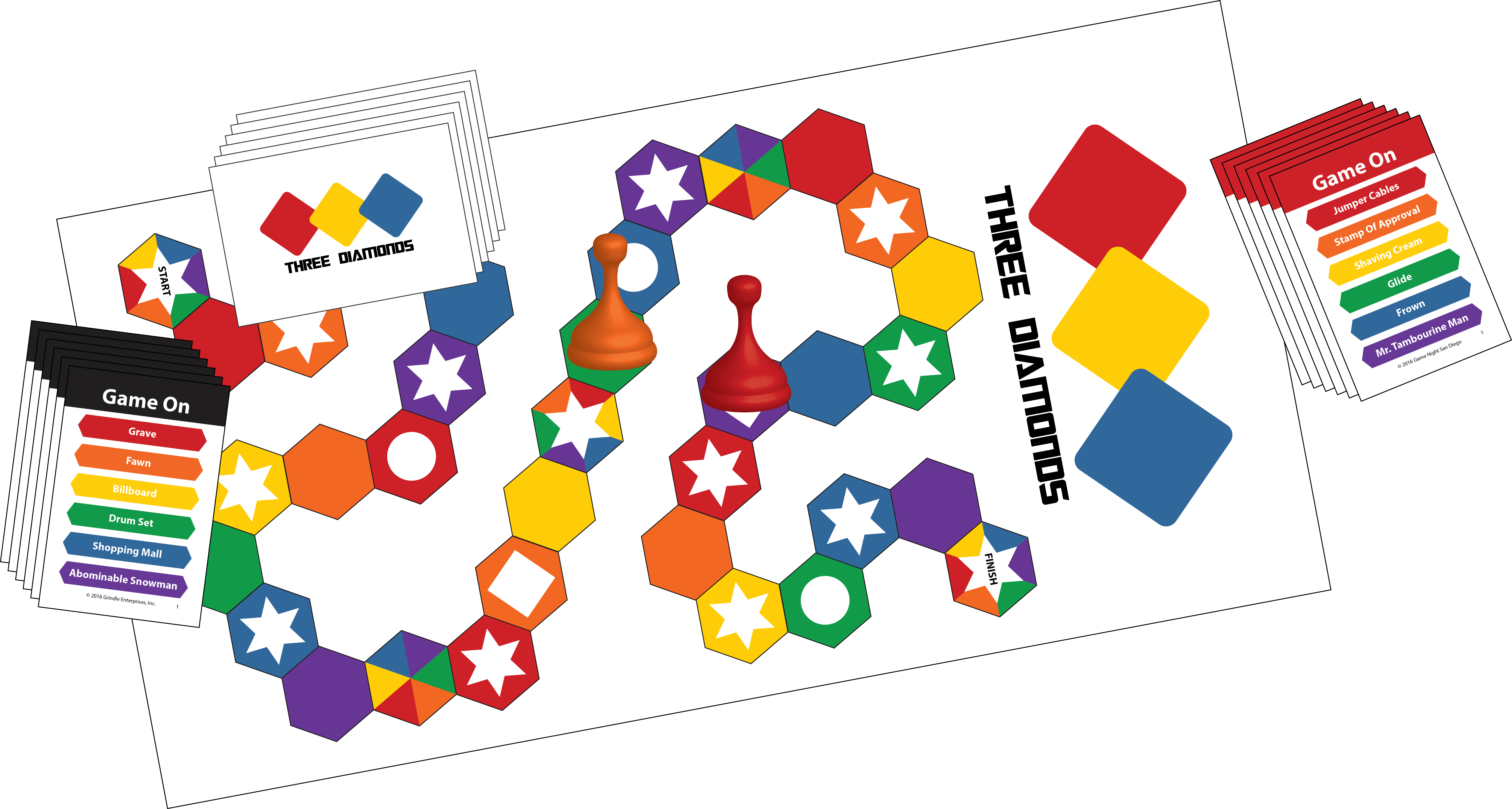 Custom Board Game - Game (6993x3744)