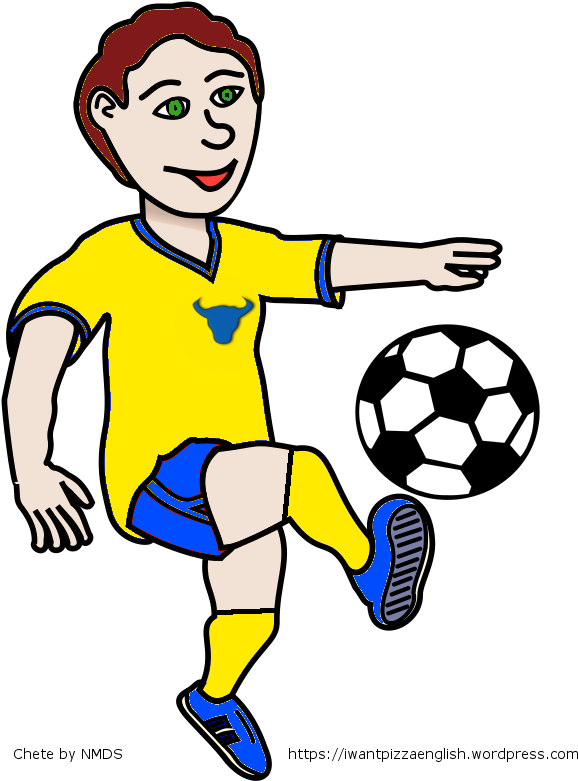 In This Picture Chete Is Playing Football - Soccer Ball Clip Art (600x800)