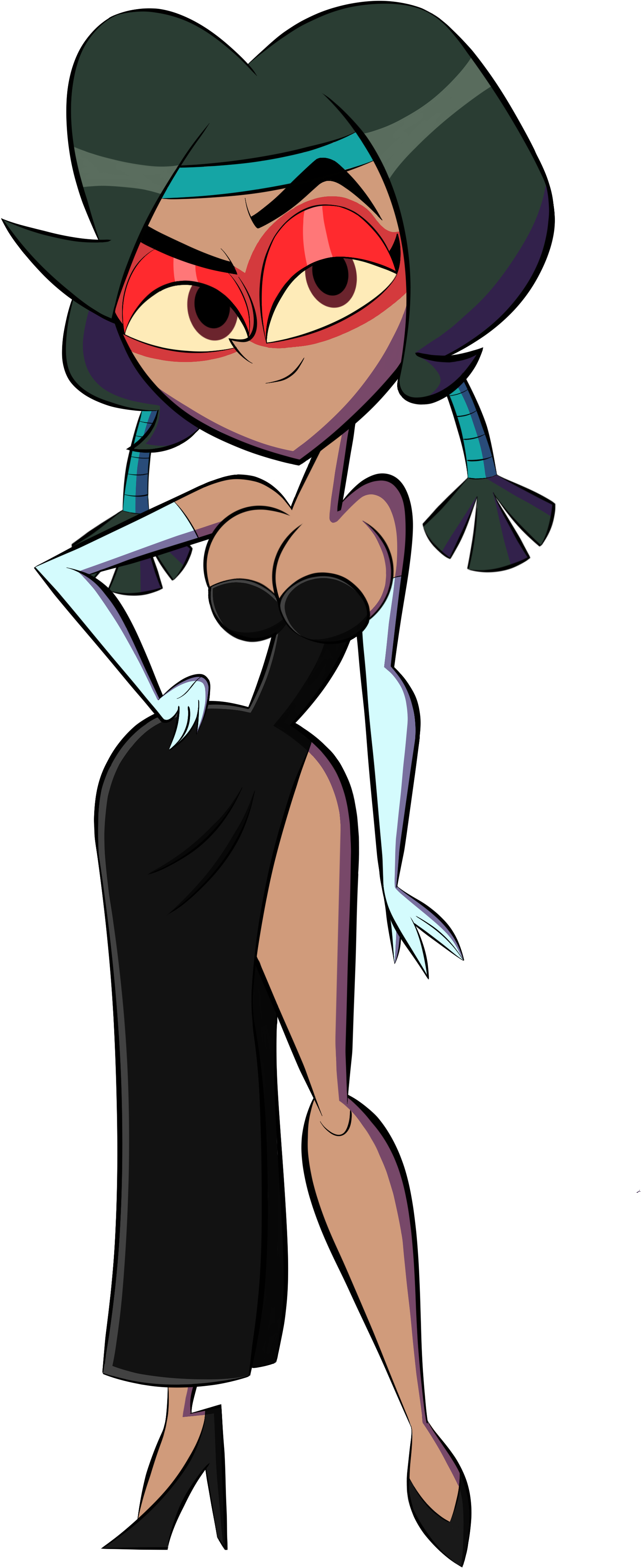 Sexy Dress By Ck Draws Stuff - Teen Titans Go Nightwing (3399x5492)