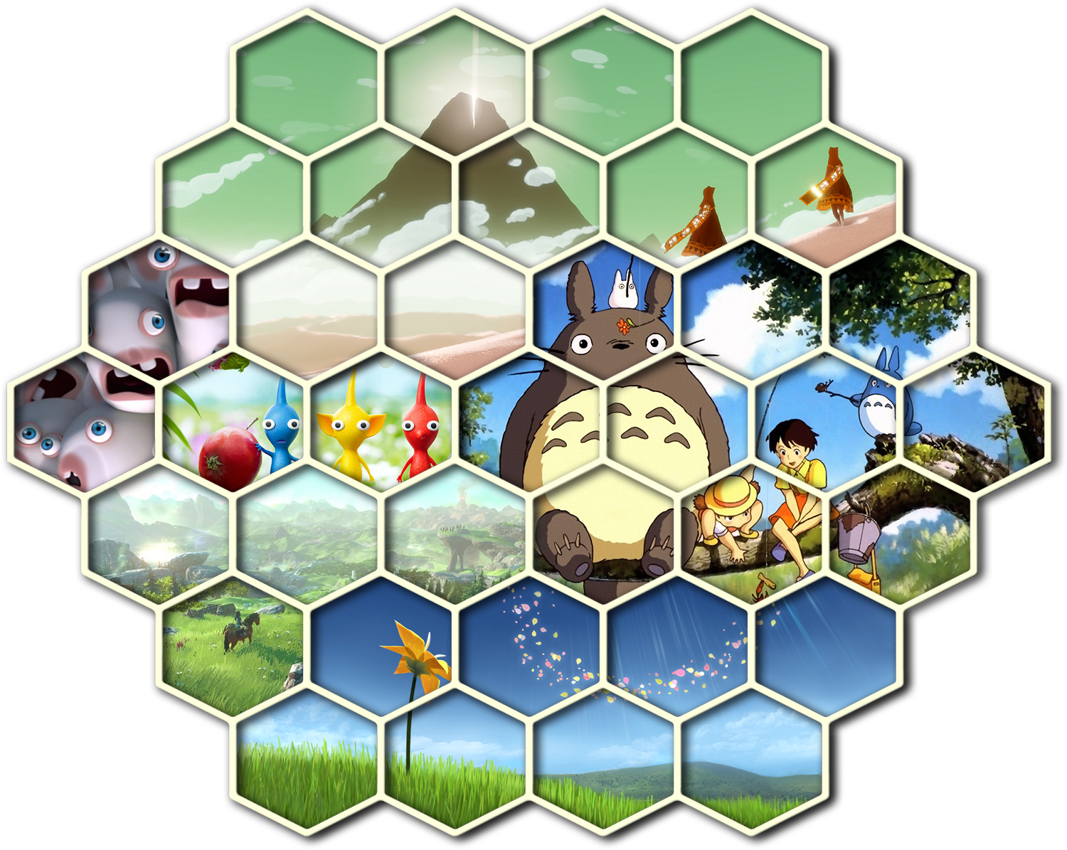 Metaphora This Is A Metaphor From The Prometheus Myth - My Neighbor Totoro (2411x1289)