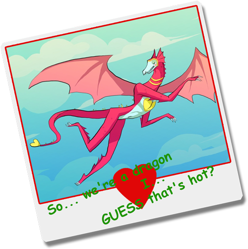 This Reminds Me Of The Dragon Sex Metaphor In Fate/stay - Cartoon (500x501)