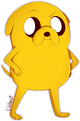 52 [jake The Dog] By Lizbeat - Jake The Dog (400x533)