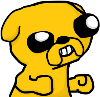 Jake The Dog By Dereklatondre - Yes Meme Face (400x400)