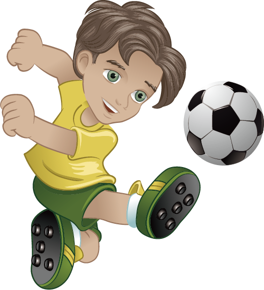 2014 Fifa World Cup Brazil Football Soccer Kick - Desenho Copa Do Mundo (528x578)