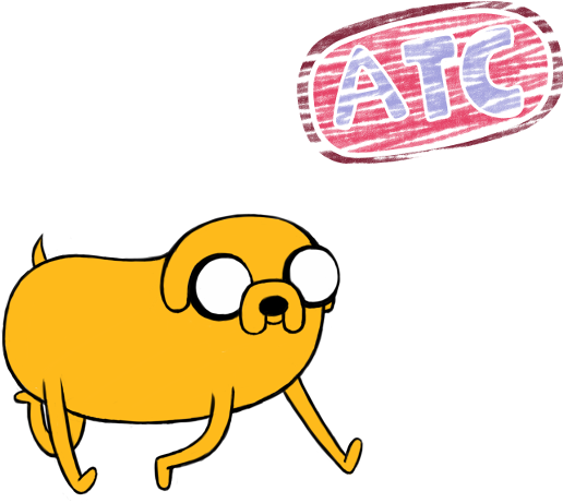 Jake The Dog Atc By Supertuffpinkpuff - Jake The Dog Atc By Supertuffpinkpuff (700x700)