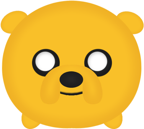 Tsum Tsum Jake The Dog By Portadorx - Kleurplaten Tsum Tsum Stapel (505x462)