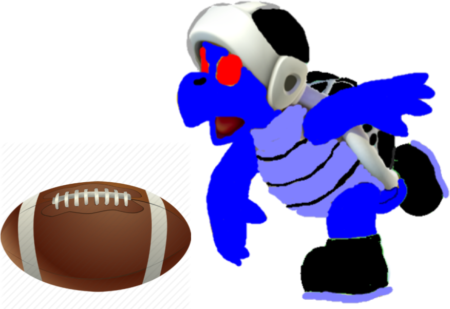 Dark Football Bro - Dark Egg Bro Fantendo (960x720)