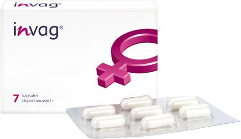 Invag Infekcje Intymne Kapsulki Dopochwowe Intimate - Provag, 10 Kapsułek (500x297)