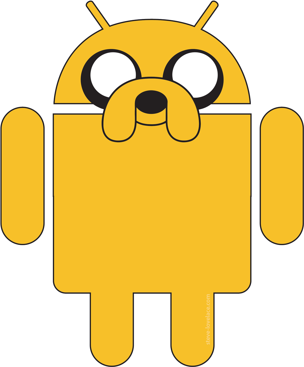 Jake The Dog Android Logo - Jake The Dog Android (1800x1200)