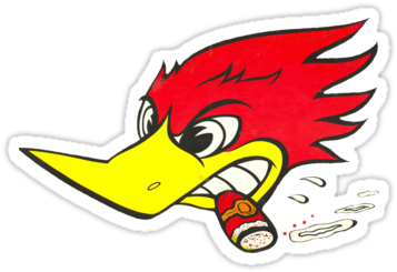 Dragpixbypete - Com - Woody Woodpecker Head (375x360)