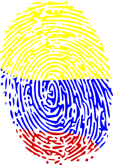 Forensics Fingerprint, Crime, Forensics - Round Fingerprint (439x640)