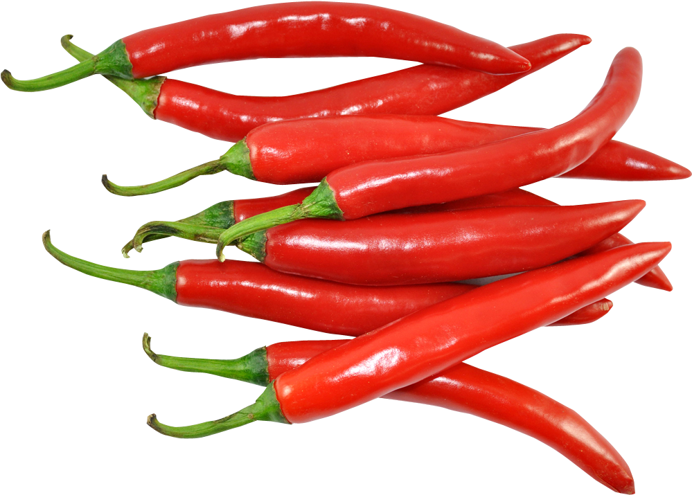 Fresh Red Chillies - Chilli Png (1215x850)