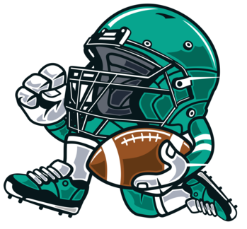 Football Player Pillow Case (500x500)