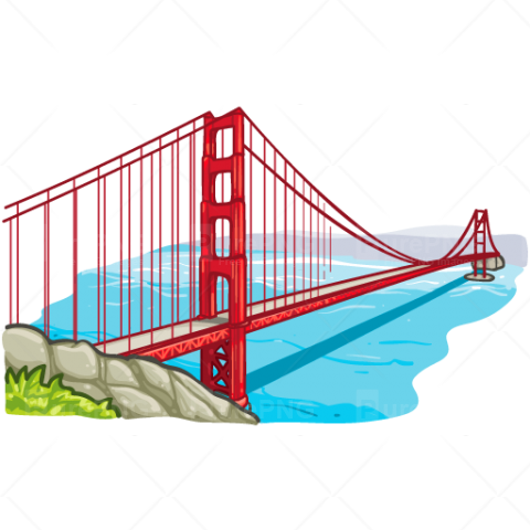 Golden Gate Bridge Png (480x480)