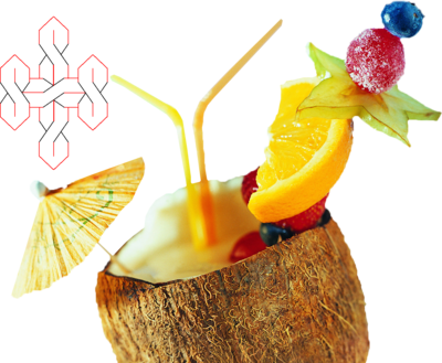 Psd Detail - Tropical Drink (400x329)