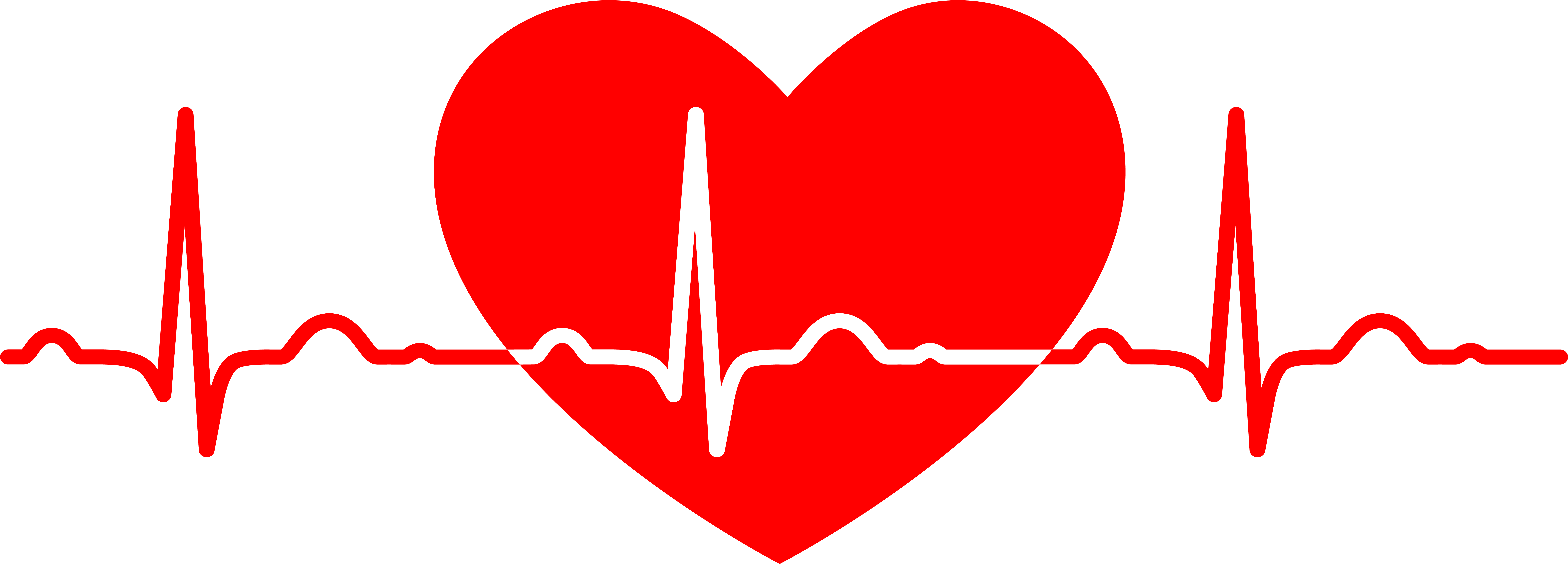 Electrocardiography Heart Rate Medicine Clip Art - Electrocardiography Heart Rate Medicine Clip Art (9329x7050)