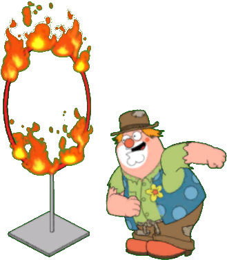 Ring Of Fire 4 - Cartoon (373x418)