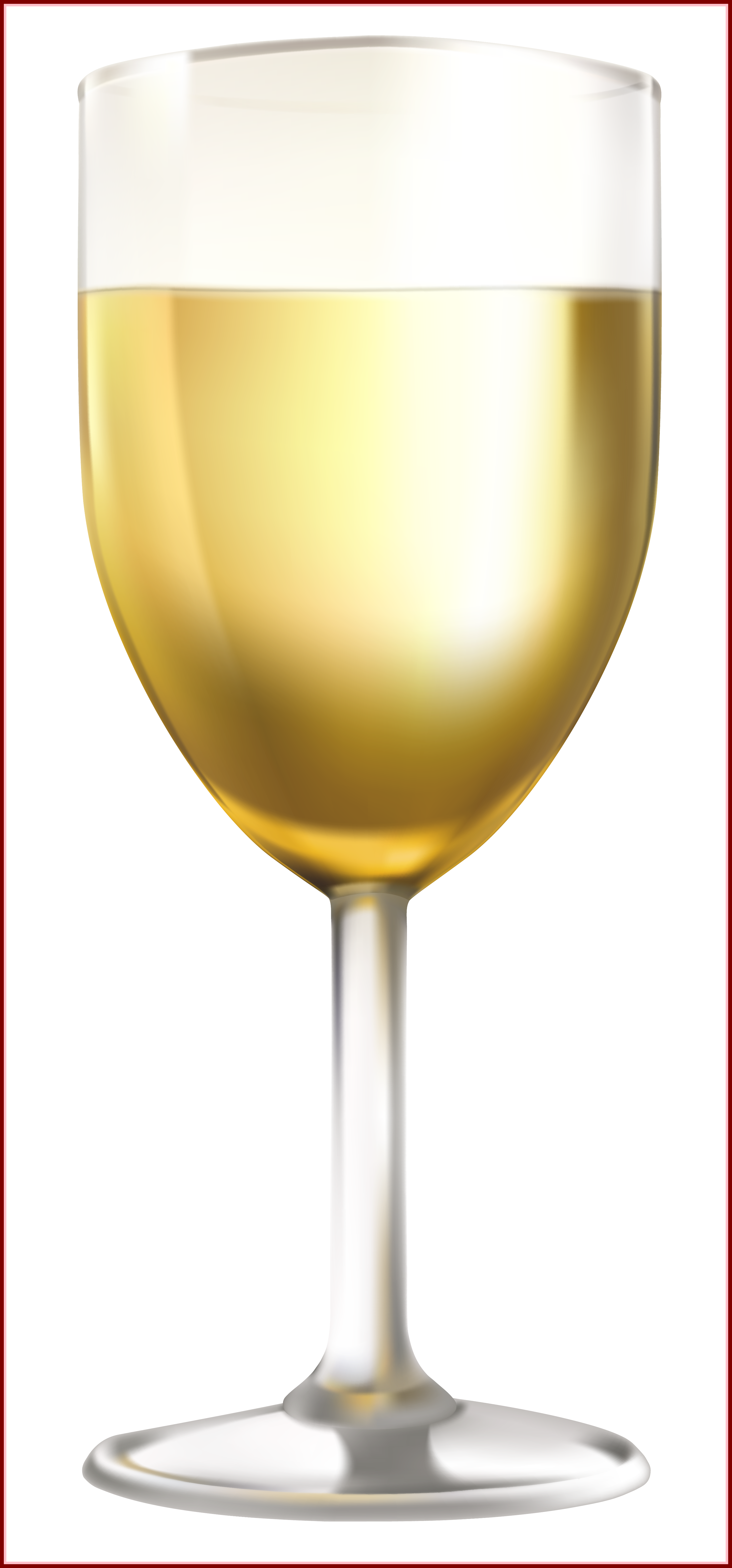 Amazing White Wine Glass Clip Art Image Pics Words - Wine Glass Clipart (2912x6238)