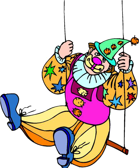 Circus Acrobatics Clown Cartoon Clip Art - Circus Acrobatics Clown Cartoon Clip Art (490x592)