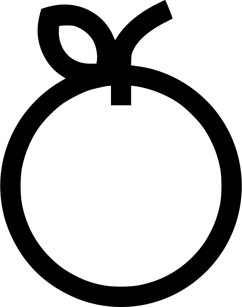 Fruit Diet Nutrition Apple Seed Apple Comments - Outline Of A Orange (774x980)