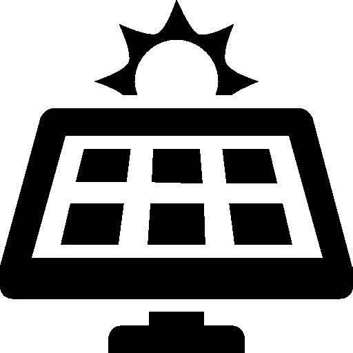Pixel - Solar Energy Icon Png (512x512)