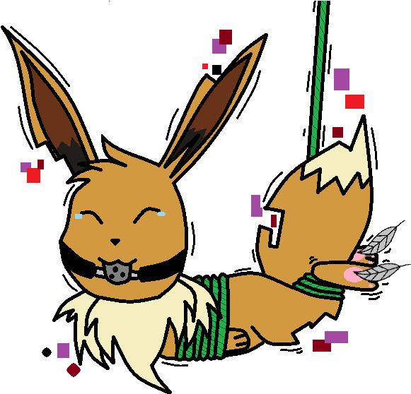 Glitch Clipart Bunny - Cartoon (663x585)