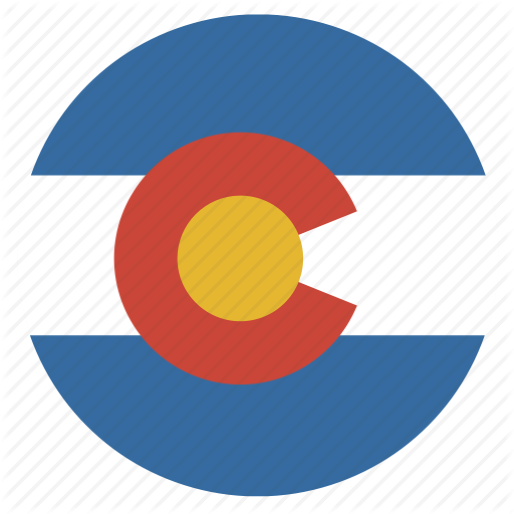 Solar In The Schools Colorado - Colorado Flag Png (1024x1024)