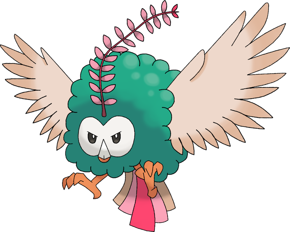 Rowlnivosa By Ubasuteyama - Rowlets Final Form Name (998x800)
