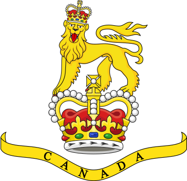 Crest Of The Governor General Of Canada 1953-1981 - Queen Elizabeth 2nd Coat Of Arms (386x373)