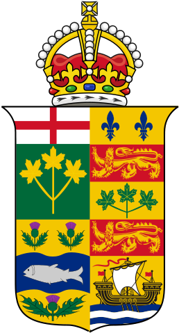 Crest Of The Governor General Of Canada 1901-1921 - Canadian Red Ensign 1867 (264x486)
