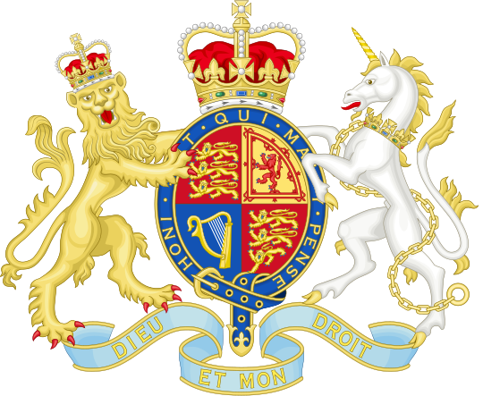 General Register Office For England And Wales Wikipedia,governor - Royal Coat Of Arms (540x443)