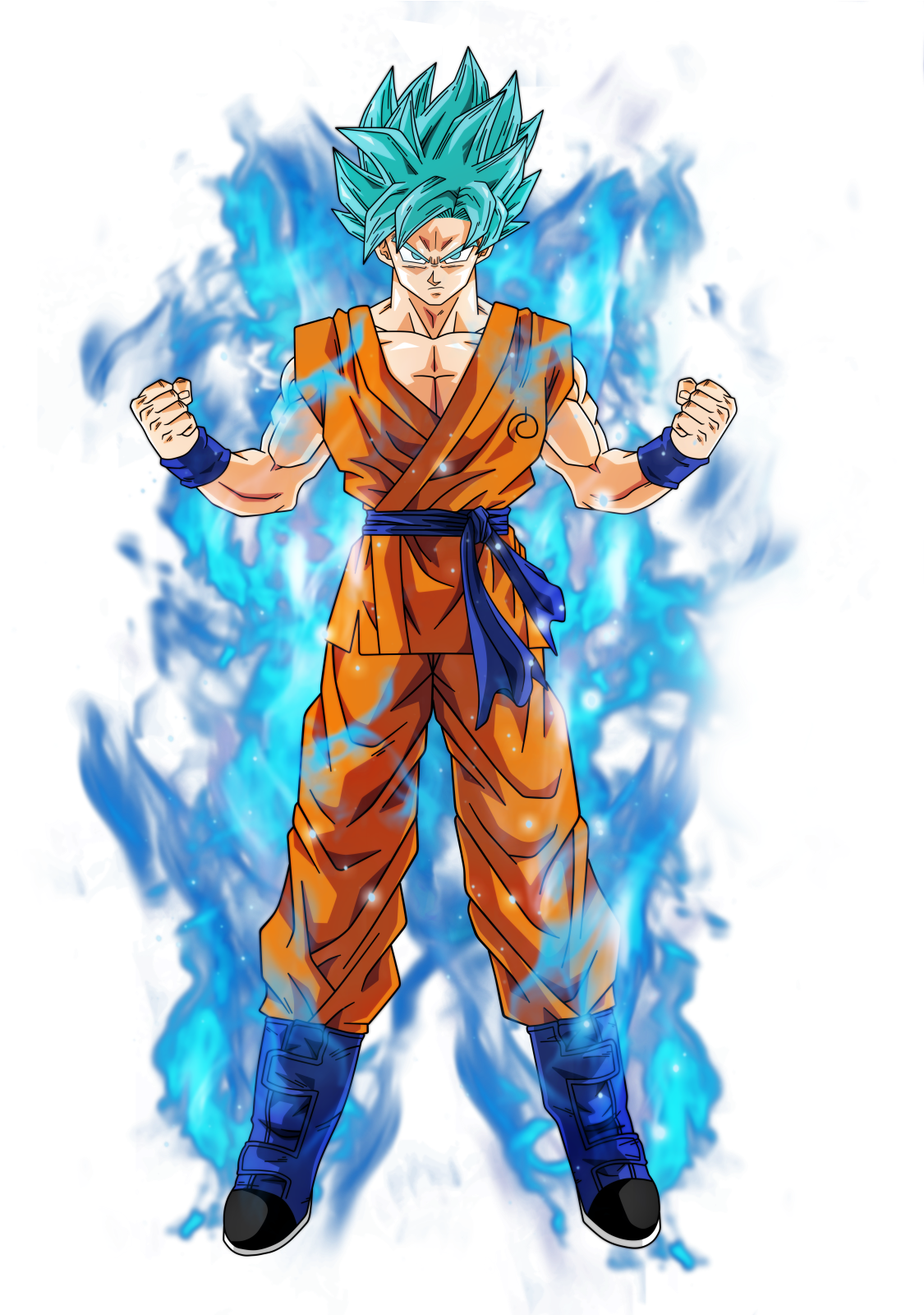 Añadimos Nuevas Imágenes A Nuestra Sección De Renders - Dragon Ball Super Ssj Blue (1163x1599)