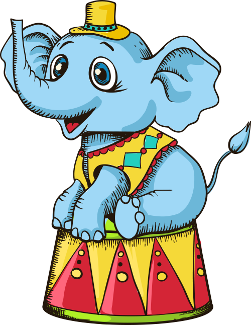 Performance Circus Cartoon Download - Performance Circus Cartoon Download (500x646)