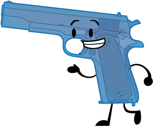 Water Gun Pose - Water Gun (548x422)