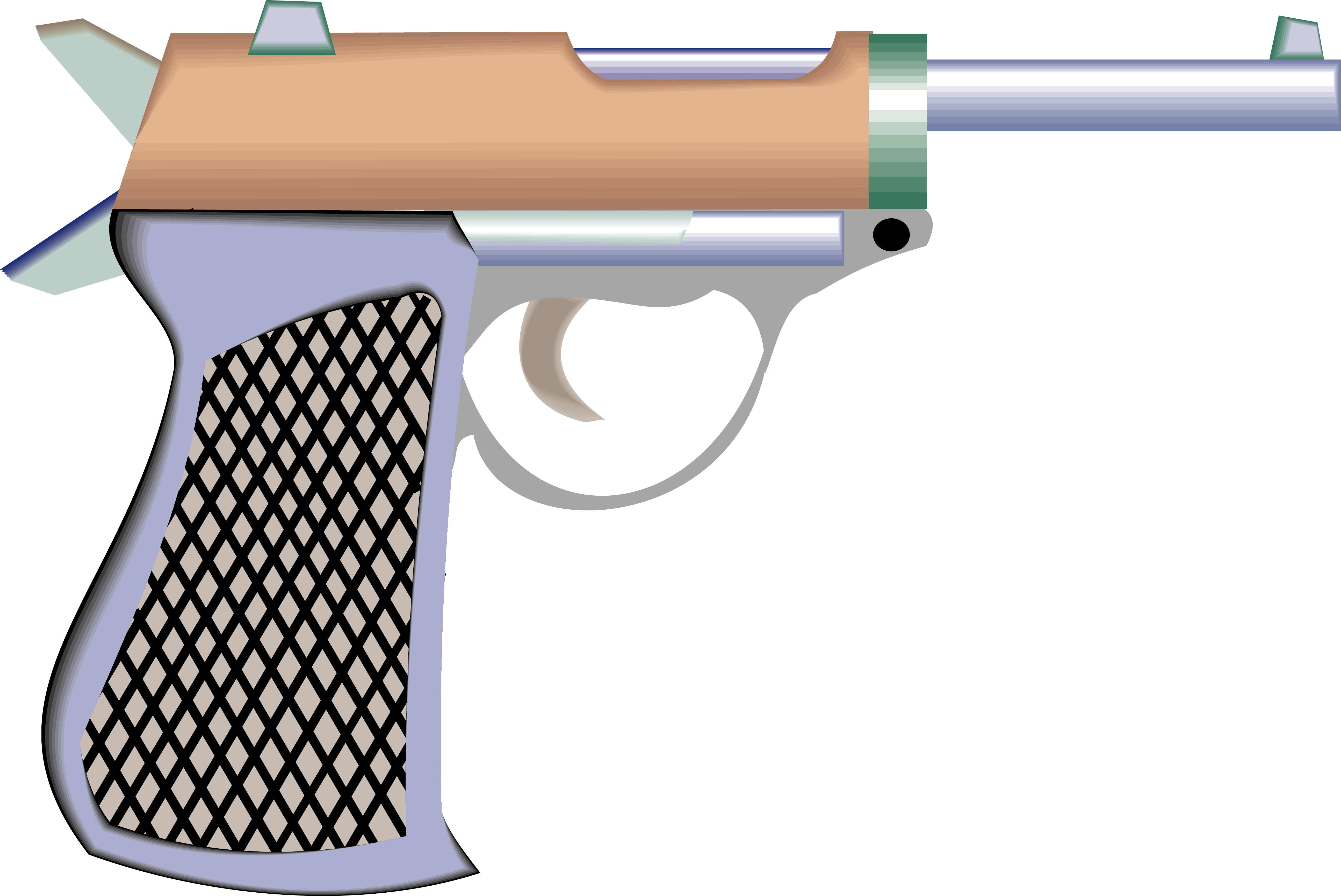 Weapon Trigger Pistol Clip Art - Weapon Trigger Pistol Clip Art (5178x3460)