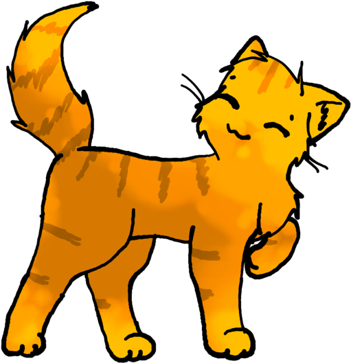 Spotty Orange Cat By Crazykid503 On Clipart Library - Clip Art (900x643)