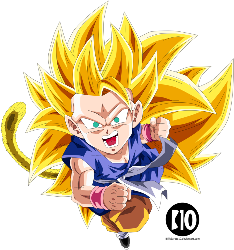 Kid Goku Ssj3 Dbgt Dokkan Battle Render - Kid Goku Render (878x910)