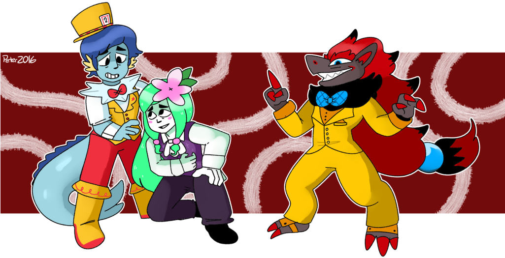 The Mons Of Circus Darkrai Batch 2 By Billspooks - Cartoon (1024x601)