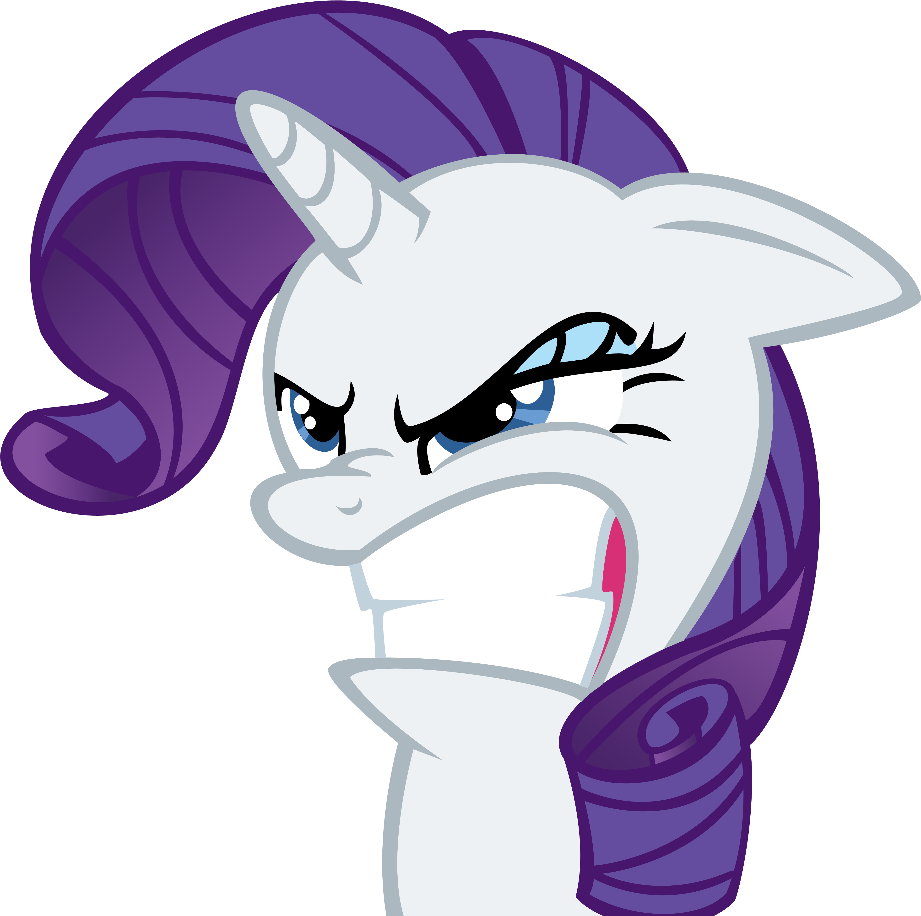 Spidervance - Mlp Rarity Funny Face (4000x3945)