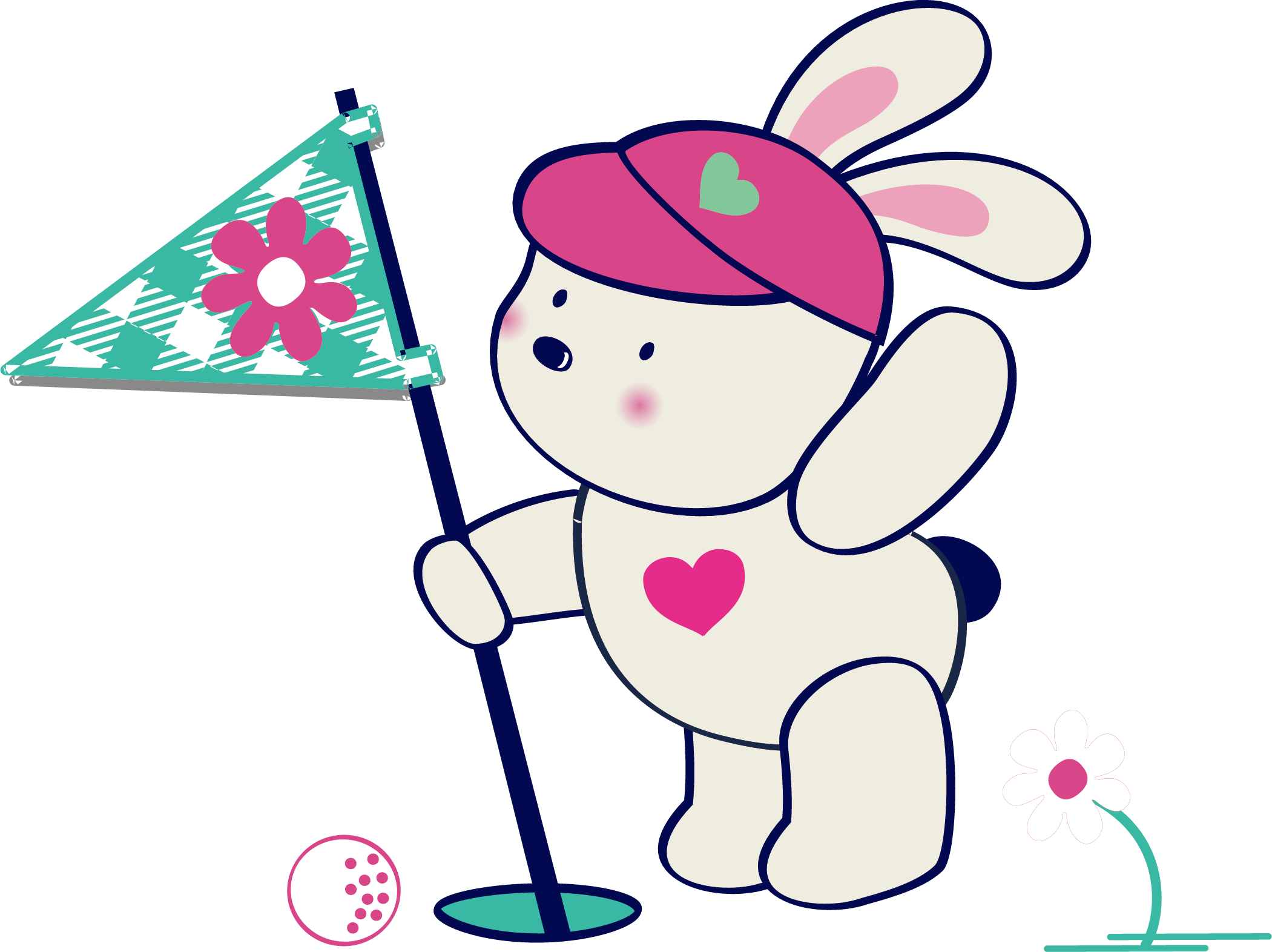 Vector Cute Little Bunny 2101*1572 Transprent Png Free - Vector Cute Little Bunny 2101*1572 Transprent Png Free (2101x1572)