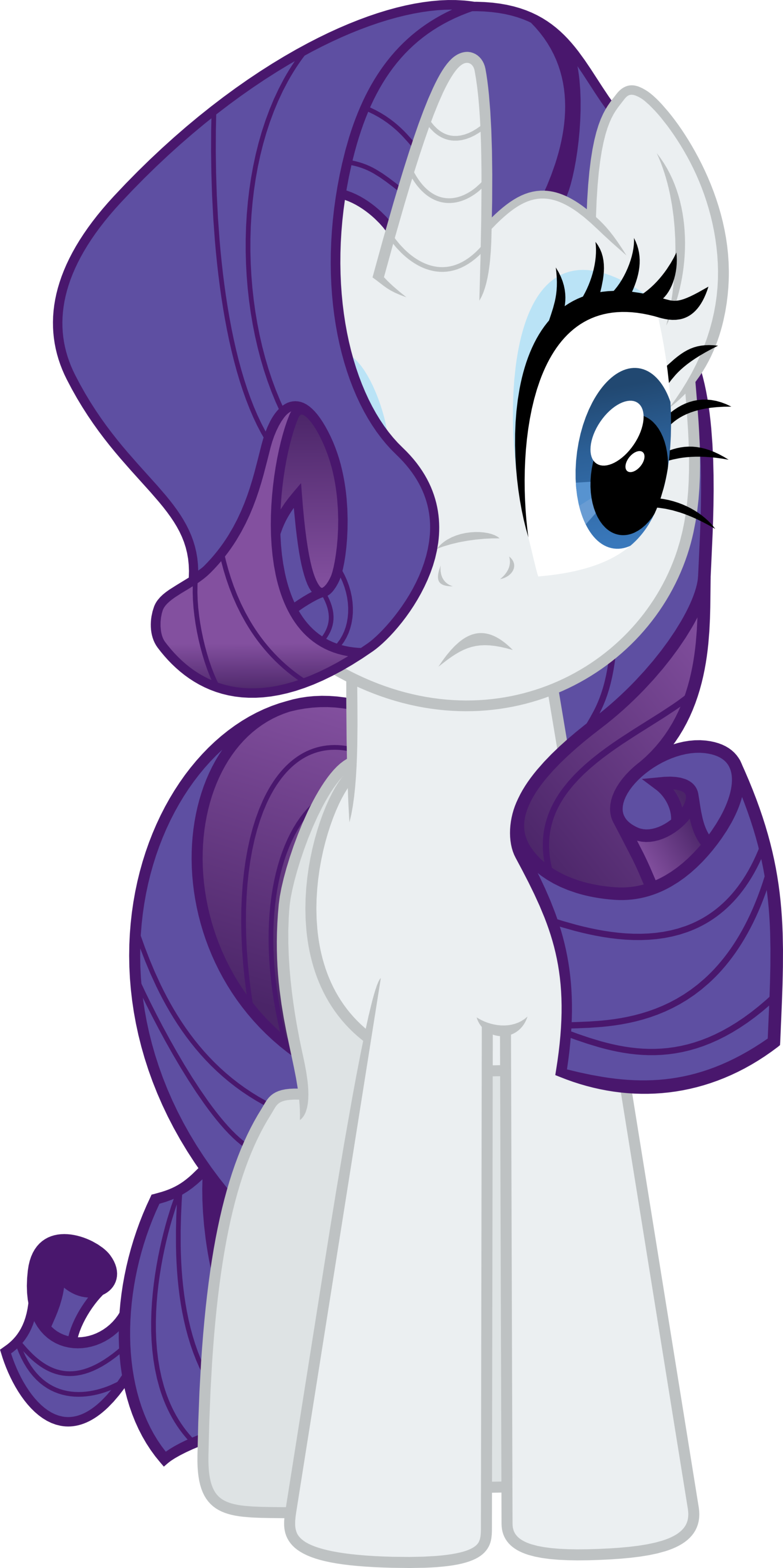 File 142224115278 - My Little Pony Rarity Png (1600x3202)