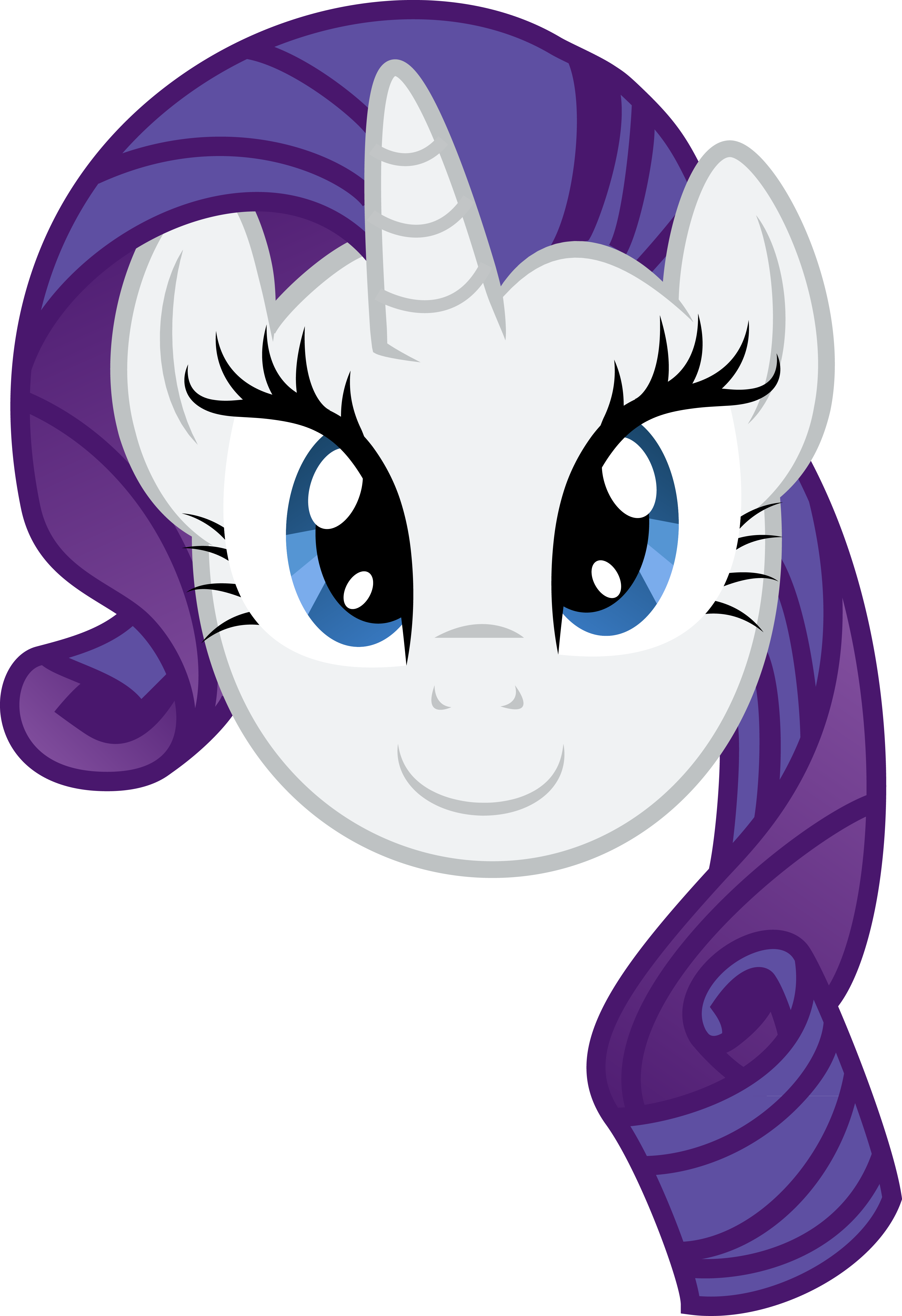 Rarity Face By Paulysentry Rarity Face By Paulysentry - My Little Pony Faces (3883x5667)