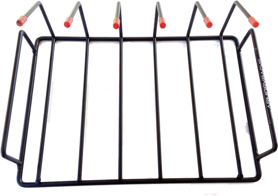 6 Gun Armory Rack For Handguns - Handgun (600x408)